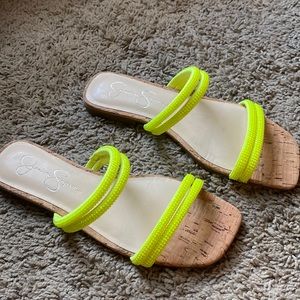 Jessica Simpson sandal slides